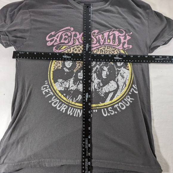 Aerosmith GET YOUR WINGS US Tour '74 Tee Medium - Picture 5 of 9
